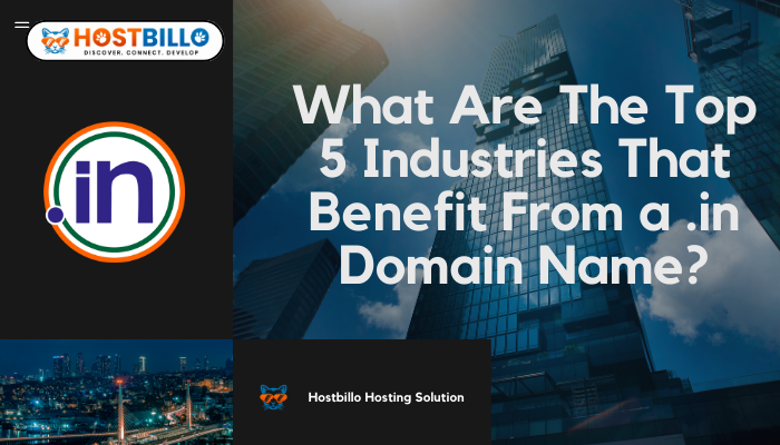 What Are The Top 5 Industries That Benefit From a .in Domain Name?