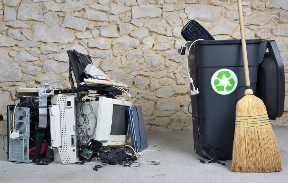 electronic recycling process