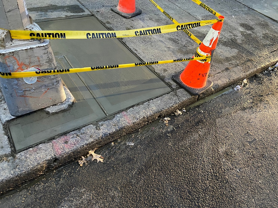 sidewalk repair in Queens