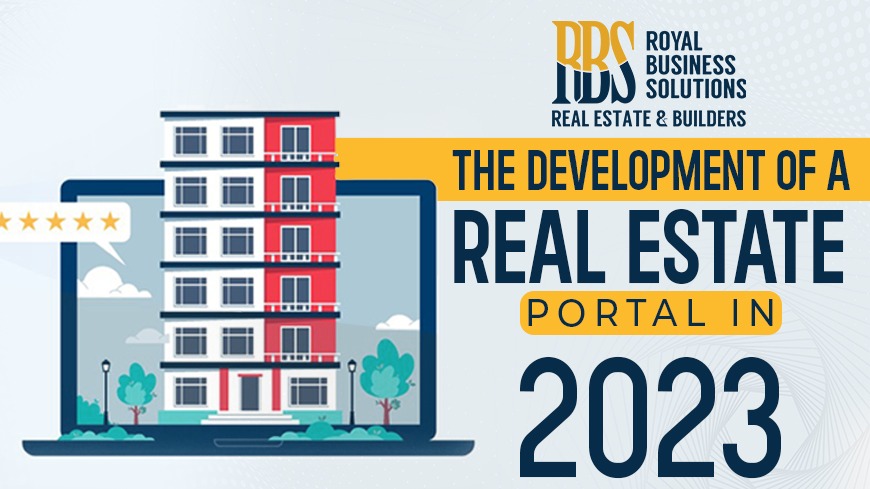The development of a real estate portal in 2023