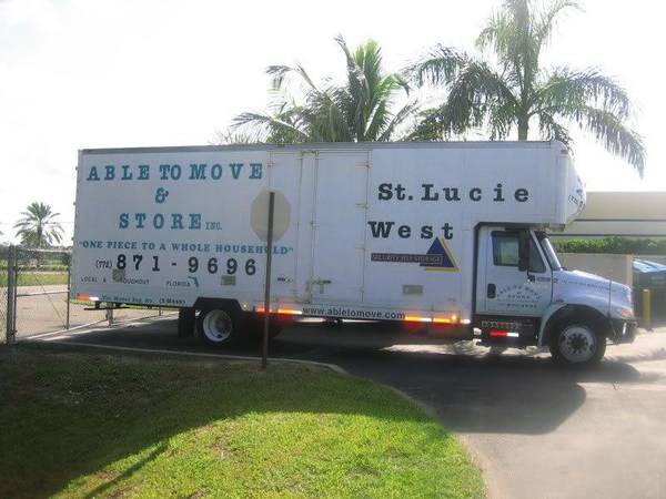 movers St Lucie West FL