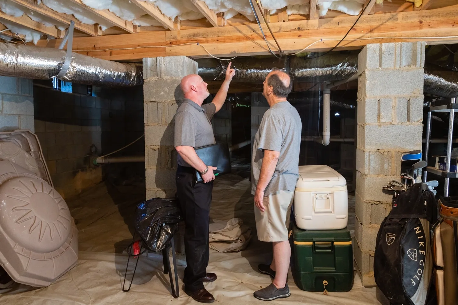 crawl space cleaning and repair Charlotte NC