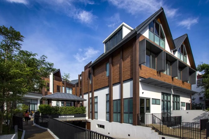 Singapore landed house design